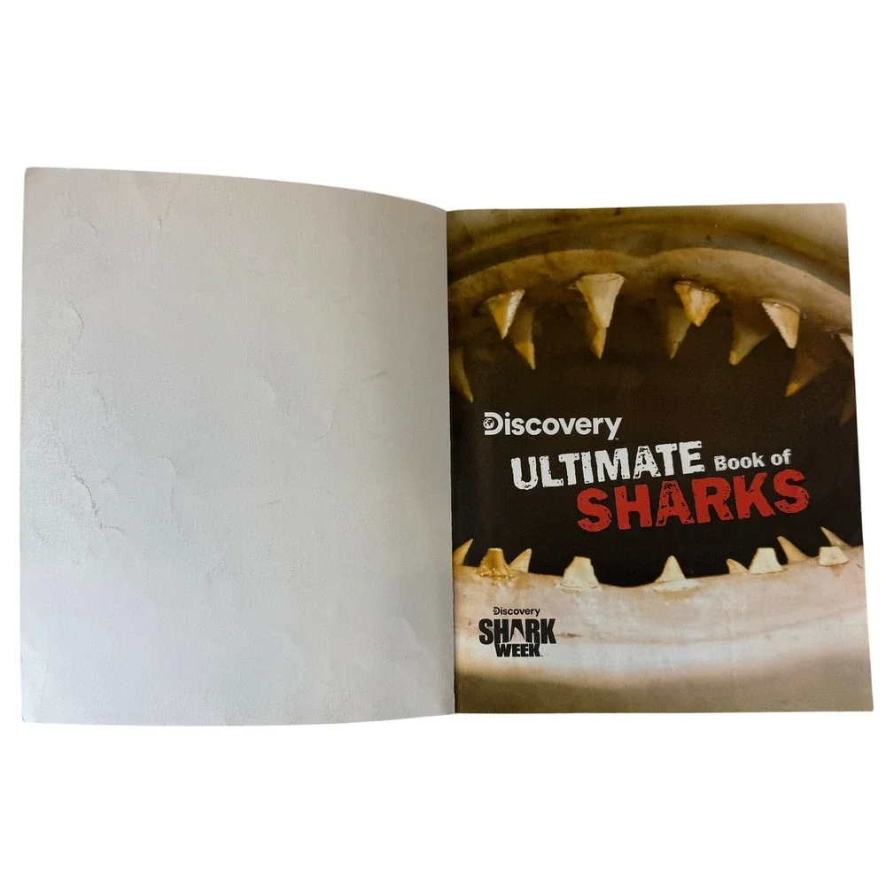 Discovery Ultimate Book of Sharks & Mac's Field Guide California Invertebrates